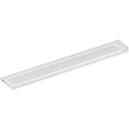 Grille d'aération aluminium, longueur 225mm - hauteur 70mm, Blanc