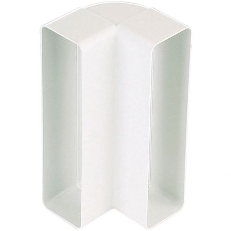 Coude vertical rectangulaire PVC