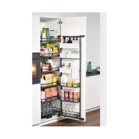 Armoire coulissante et pivotante Tandem 2 Arena Style pour caisson de 600mm, Anthracite