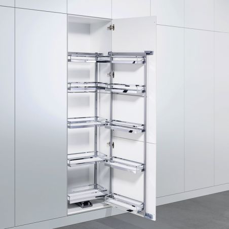 Armoire coulissante et pivotante Tandem 2 Arena Style pour caisson de 600mm, Blanc