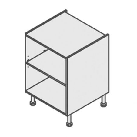 Caisson bas standard, Hauteur 800mm, Largeur 400mm, Gris