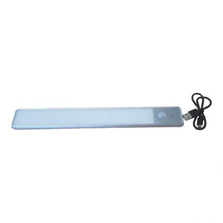 Réglette LED 220V, Longueur 300mm, Argent