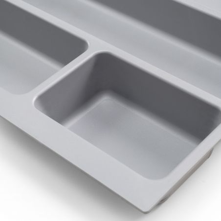 Range-couvert Optima Universal pour caisson de 500 mm, Gris