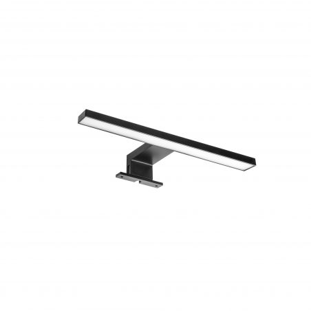 Spot LED pour miroir de salle de bain Virgo (AC 230V 50Hz), 6 W, Noir