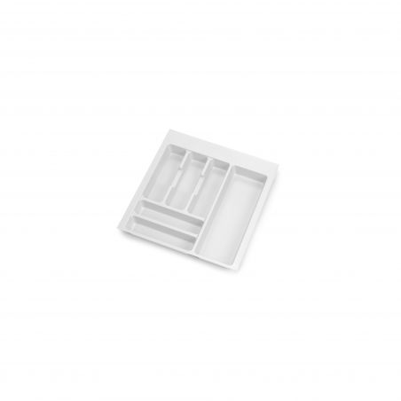 Range-couvert Optima pour caisson de 500 mm, Blanc