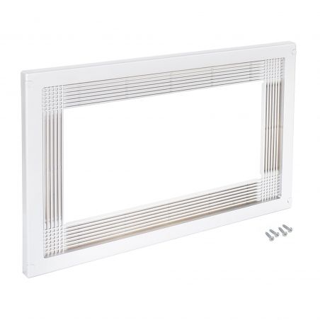 Cadre micro-ondes pour caisson de 600 mm, Blanc