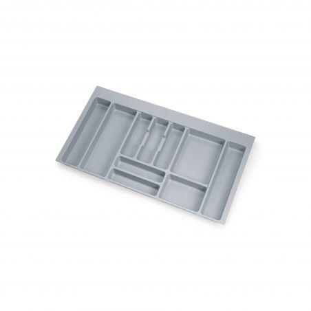 Range-couvert Optima Universal pour caisson de 900 mm, Gris