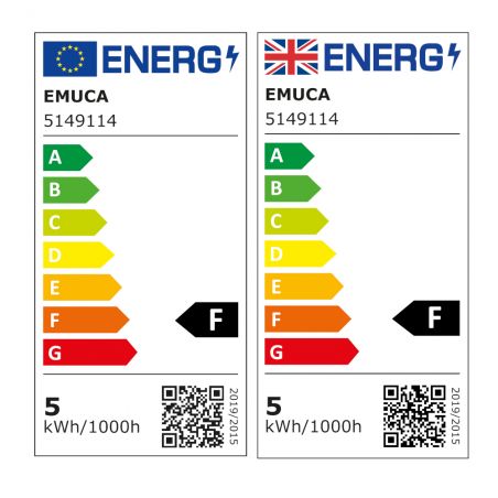 Spot LED pour miroir de salle de bain Virgo (AC 230V 50Hz), 6 W, Noir