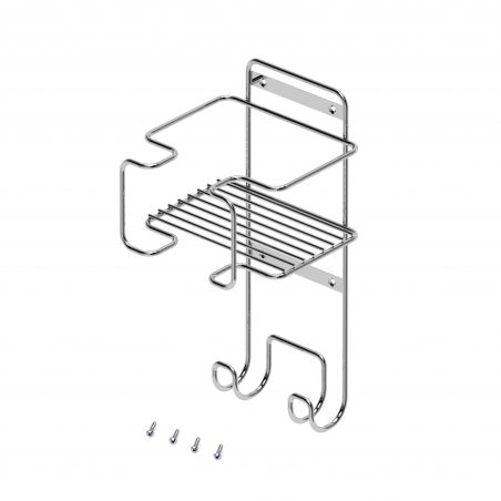 Porte-fer et planche à repasser, Chromé